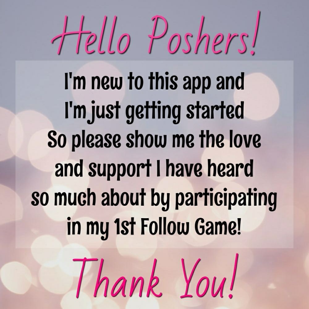 💖My 1st Follow Game💖